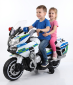 Moto électrique de police 12V